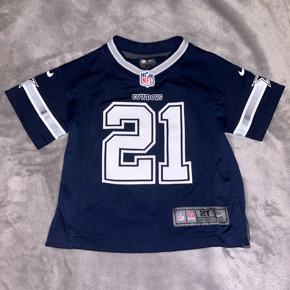 Youth Nike 2t Ezekiel Elliott Navy NFL Dallas Cowboys Game Jersey